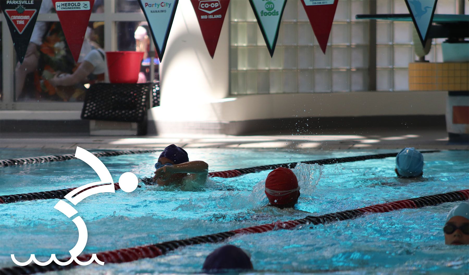 Qualicum Beach Triathlon swimming image