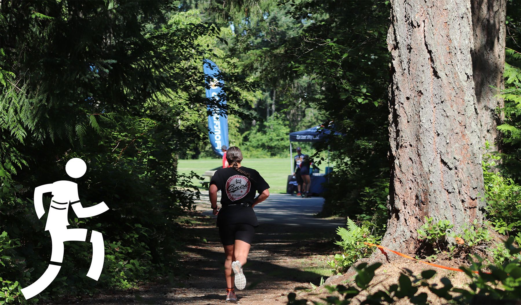 Qualicum Beach Triathlon running image
