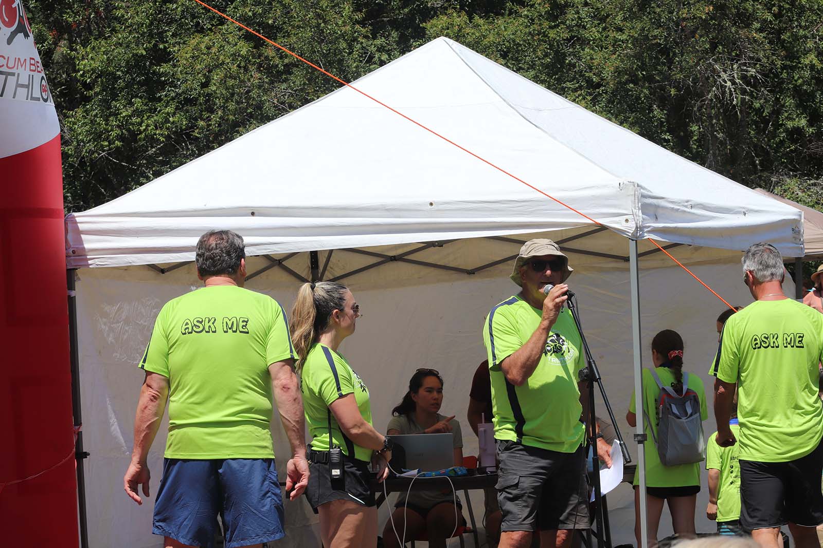 Qualicum Beach Triathlon swimming image
