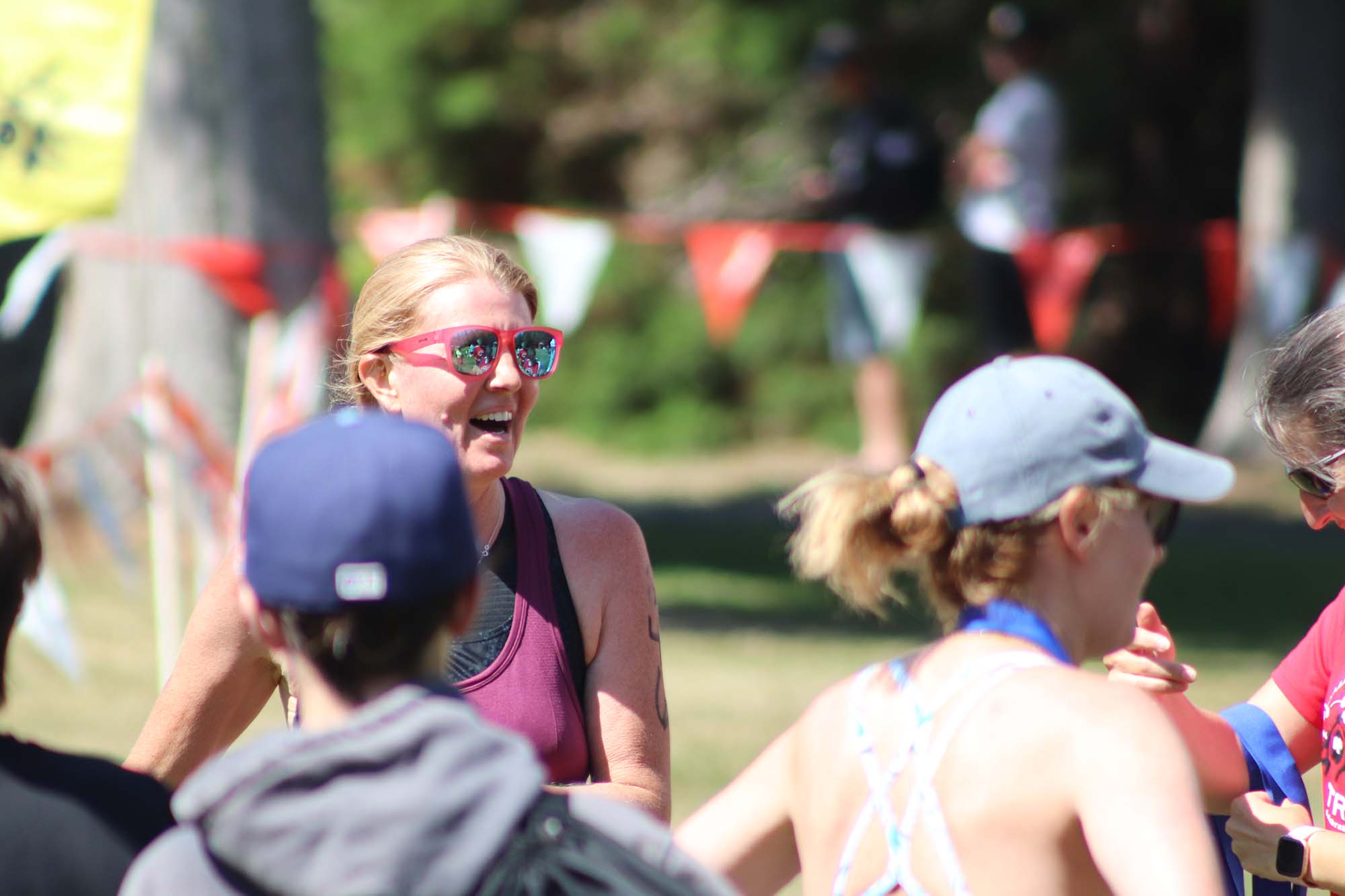 Qualicum Beach Triathlon swimming image